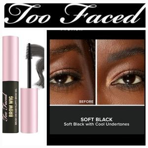 Too Faced Brow Wig Brush On Hair Fluffy Brow Gel